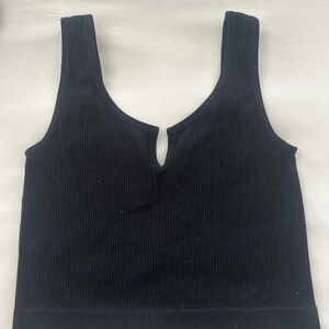 Suzette Classic Black Kids Tank Top